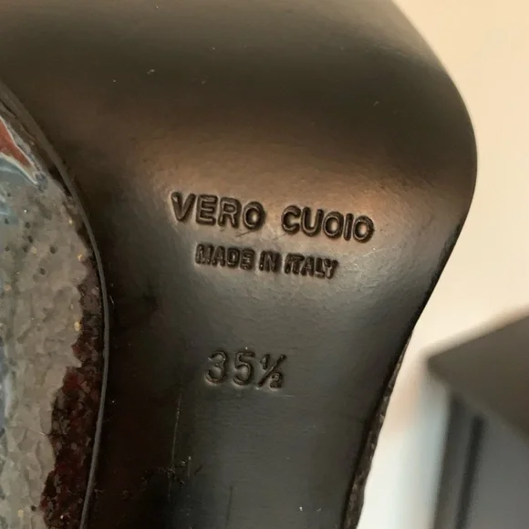 Miu Miu Black Sequin Women's Shoes - Picture 8 of 8